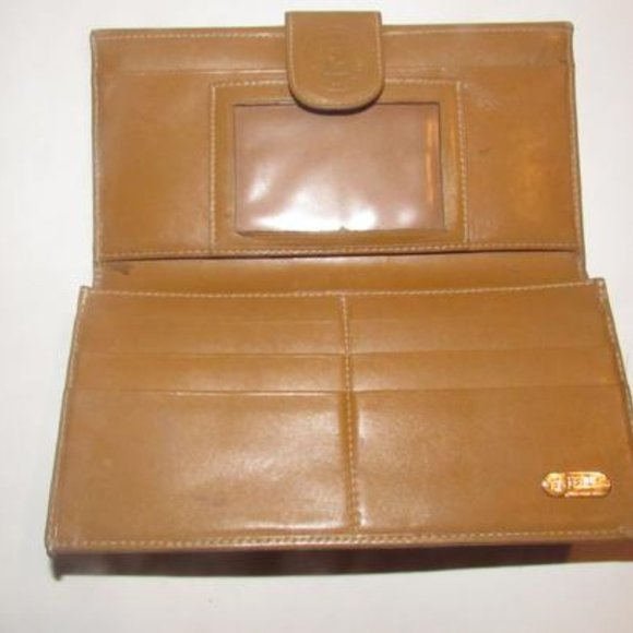 *Fendi Checkerboard Print In Browns XL Vintage - Picture 6 of 8